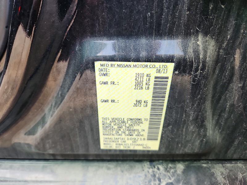 Продаж на аукціоні авто 2014 Nissan Altima, vin: 1N4AL3AP5EC109218, номер лоту: 85992325