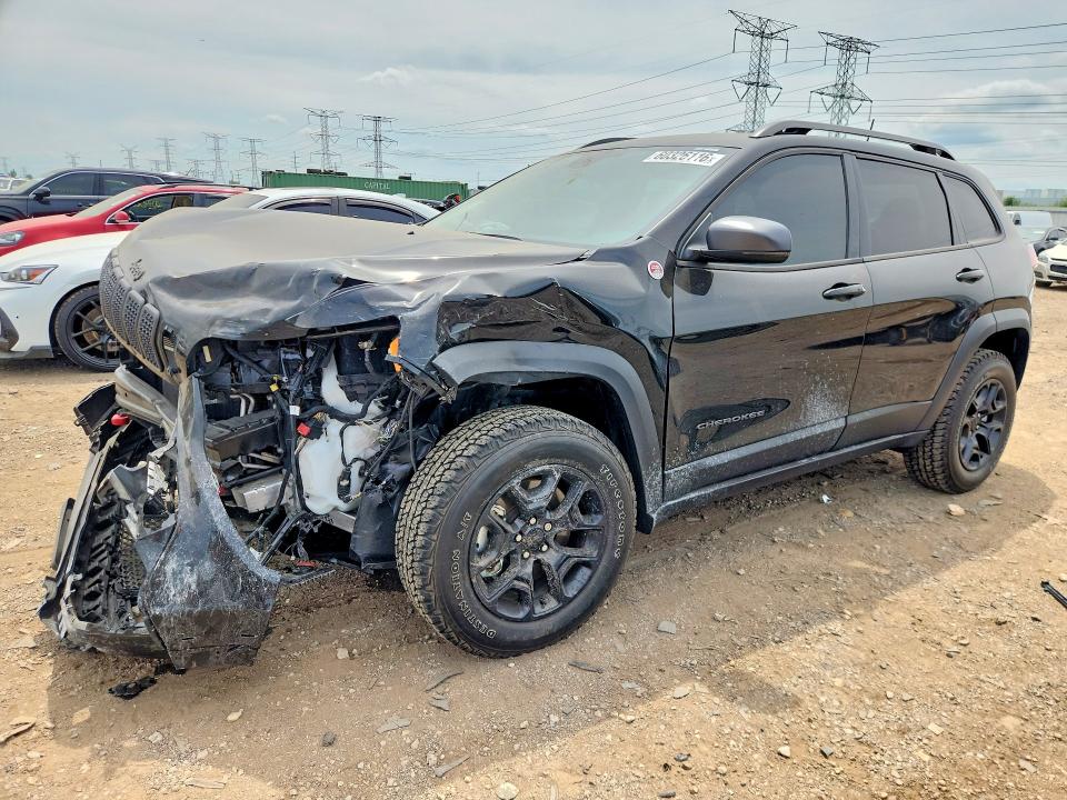 60326116 :رقم المزاد ، 1C4PJMBX0MD188546 vin ، 2021 Jeep Cherokee مزاد بيع