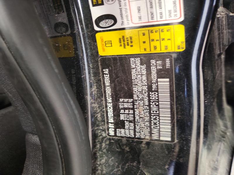 2014 Mini Cooper მანქანა იყიდება აუქციონზე, vin: WMWZC3C51EWP51665, აუქციონის ნომერი: 59373456