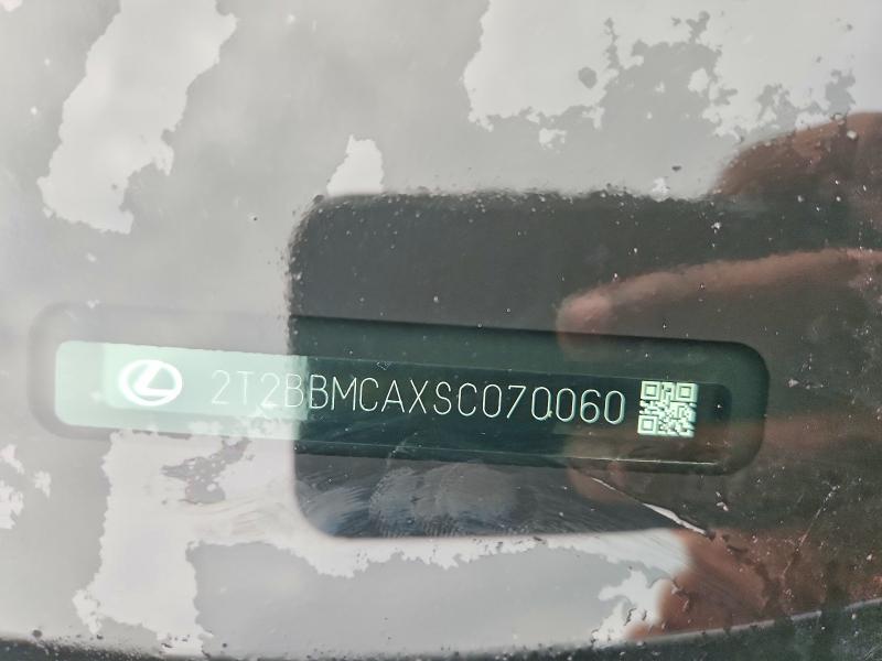 Aukcja sprzedaży 2025 Lexus Rx 350h, vin: 2T2BBMCAXSC070060, numer aukcji: 60471336