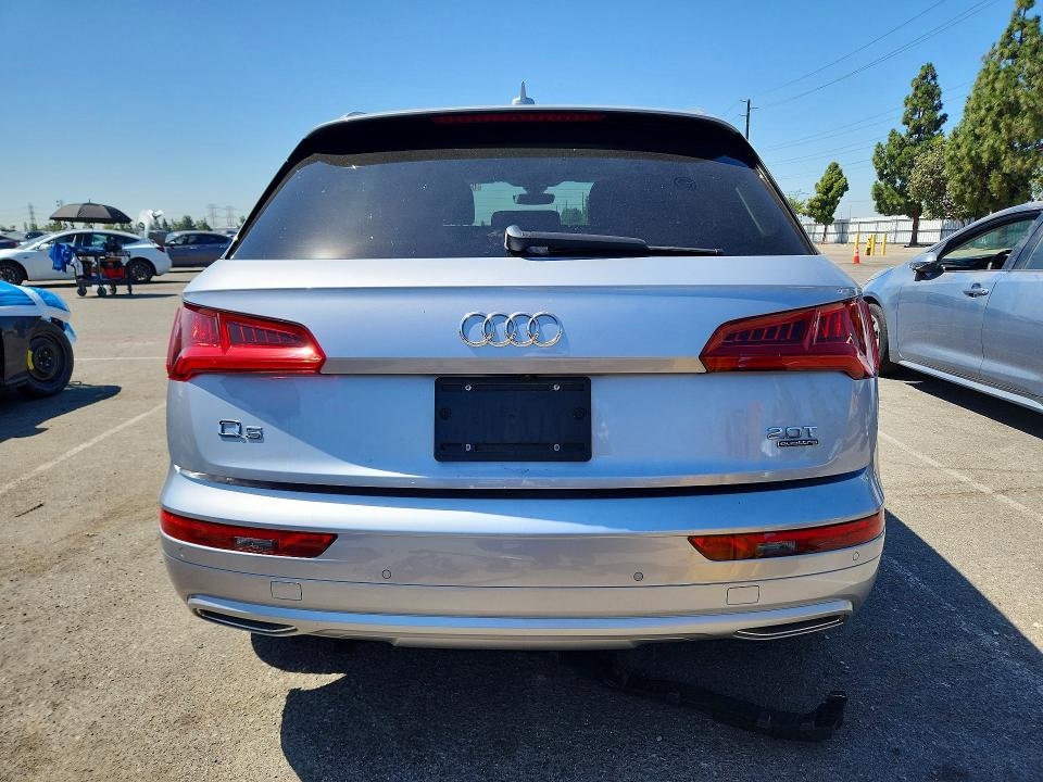 2018 Audi Q5 მანქანა იყიდება აუქციონზე, vin: WA1BNAFY7J2239705, აუქციონის ნომერი: 60988606
