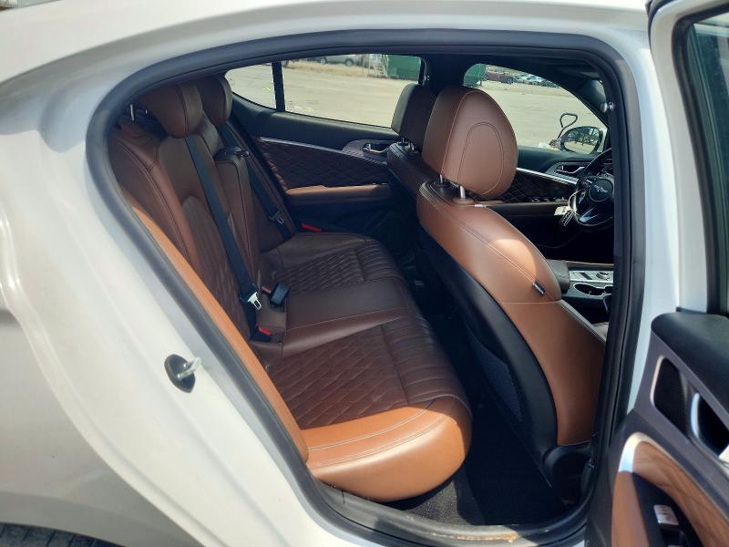2020 Genesis G70 მანქანა იყიდება აუქციონზე, vin: KMTG34LE9LU053590, აუქციონის ნომერი: 59234746