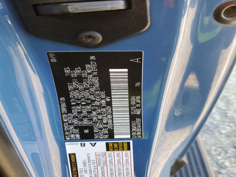 Продажа на аукционе авто 2011 Toyota Fj Cruiser, vin: JTEBU4BF8BK106429, номер лота: 60757686