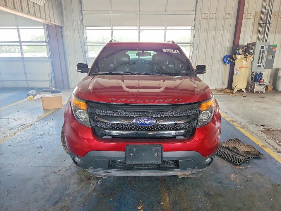59916406 :رقم المزاد ، 1FM5K8GTXFGA52634 vin ، 2015 Ford Explorer مزاد بيع