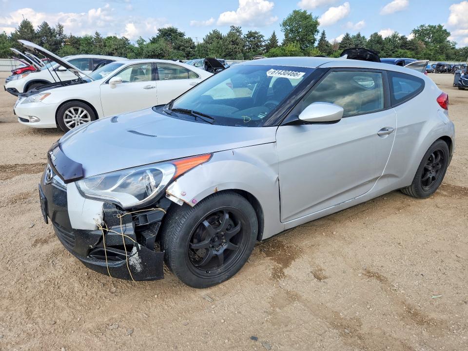 2012 Hyundai Veloster მანქანა იყიდება აუქციონზე, vin: KMHTC6AD4CU028725, აუქციონის ნომერი: 61430466