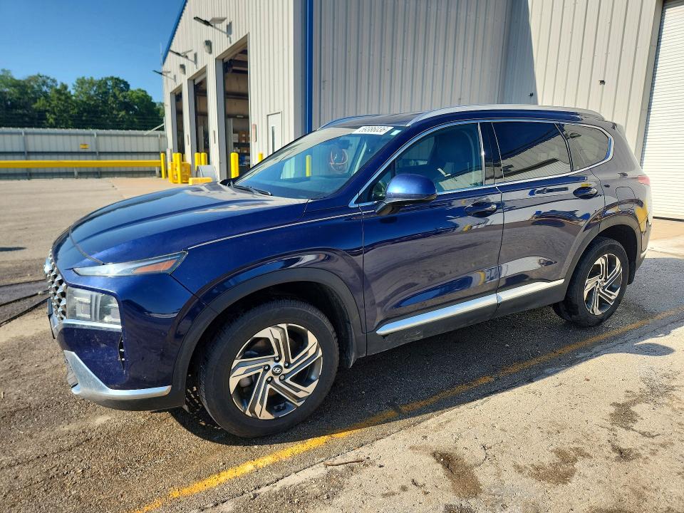 2022 Hyundai Santa Fe მანქანა იყიდება აუქციონზე, vin: 5NMS24AJ4NH436097, აუქციონის ნომერი: 59386036