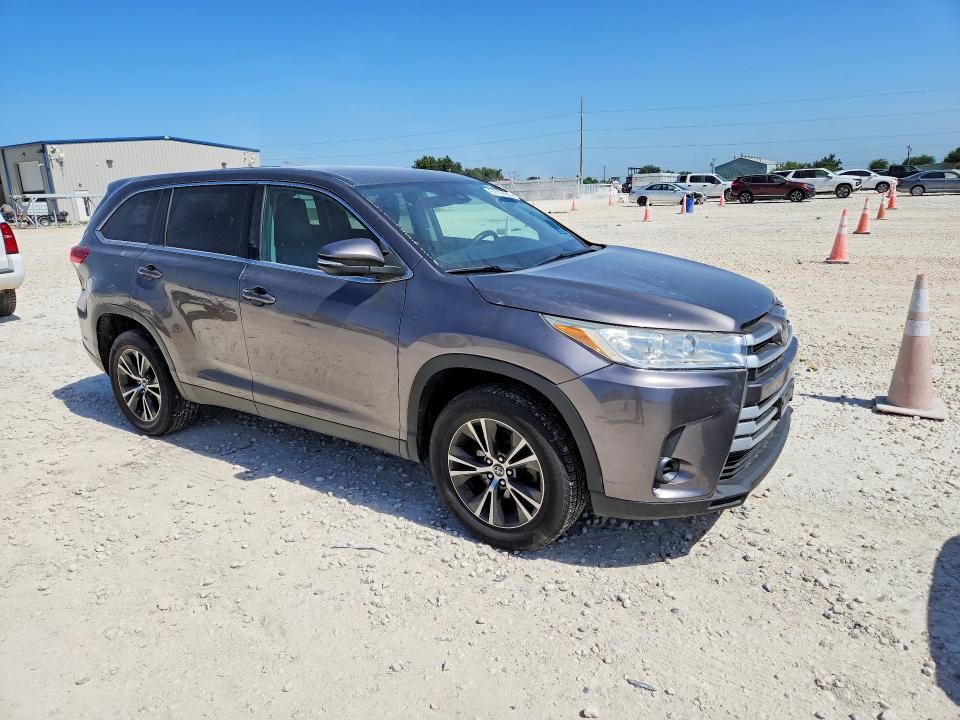 Продаж на аукціоні авто 2019 Toyota Highlander, vin: 5TDZZRFH0KS296281, номер лоту: 61107916