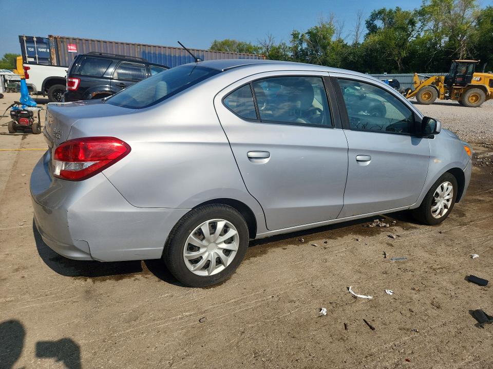 61398336 :رقم المزاد ، ML32F3FJ8HHF17073 vin ، 2017 Mitsubishi Mirage مزاد بيع