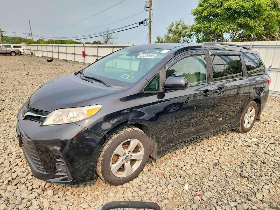 2019 Toyota Sienna მანქანა იყიდება აუქციონზე, vin: 5TDKZ3DC4KS999713, აუქციონის ნომერი: 61309986
