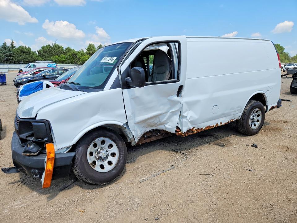 60017246 :رقم المزاد ، 1GCSGAFX1C1154858 vin ، 2012 Chevrolet Express G1500 مزاد بيع