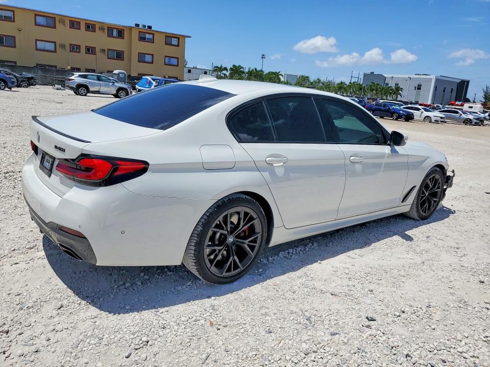 2022 Bmw 540 მანქანა იყიდება აუქციონზე, vin: WBA53BJ04NWX54446, აუქციონის ნომერი: 62064286