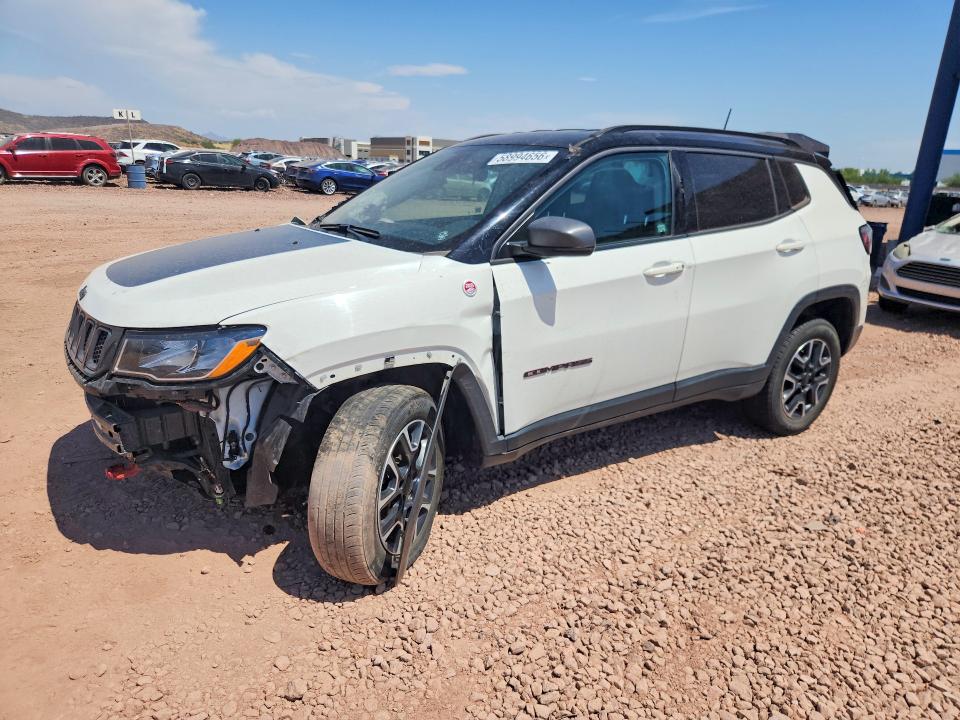 58994656 :رقم المزاد ، 3C4NJDDBXMT600622 vin ، 2021 Jeep Compass مزاد بيع