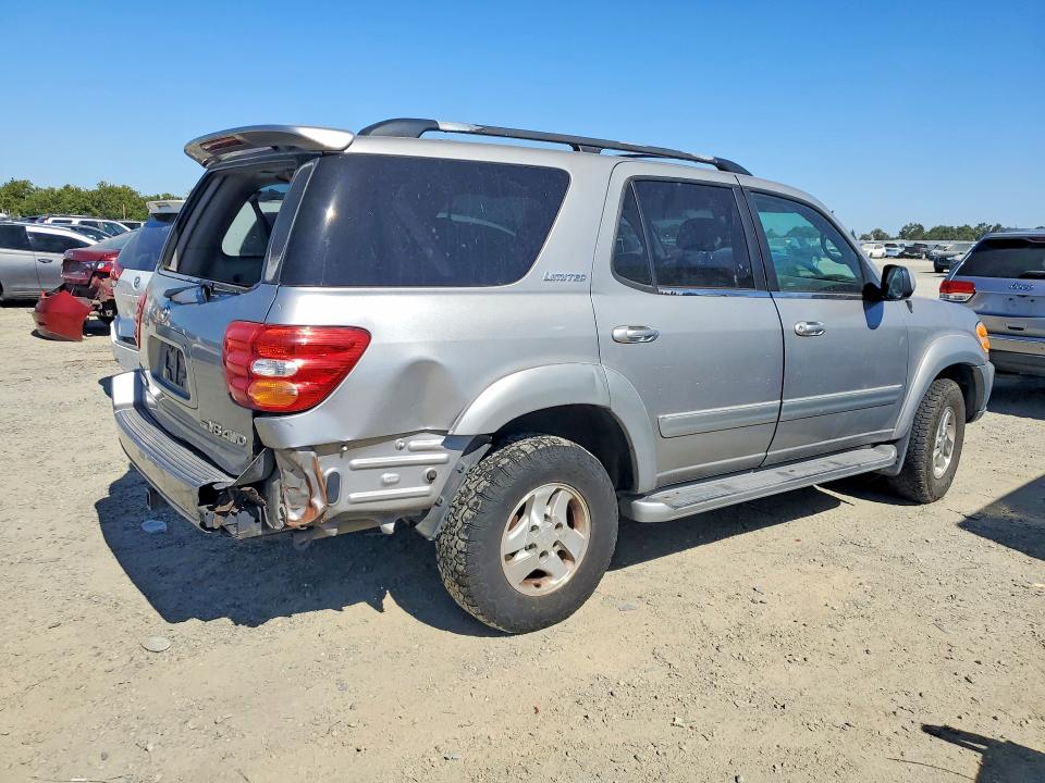 60606306 :رقم المزاد ، 5TDBT48A01S044468 vin ، 2001 Toyota Sequoia مزاد بيع