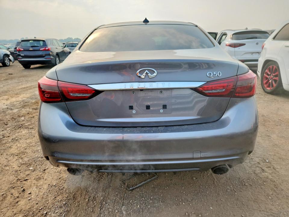 2018 Infiniti Q50 მანქანა იყიდება აუქციონზე, vin: JN1EV7AP1JM361861, აუქციონის ნომერი: 60685686
