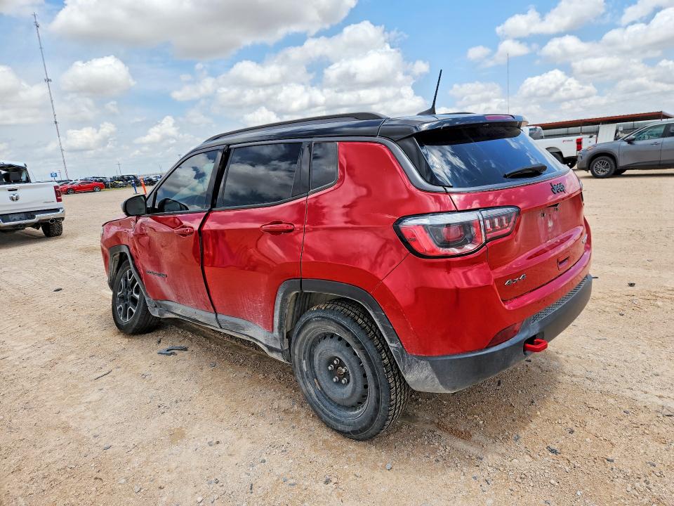61792486 :رقم المزاد ، 3C4NJDDB2LT184158 vin ، 2020 Jeep Compass مزاد بيع