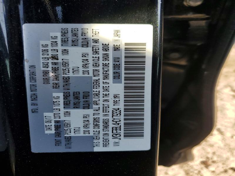Продажа на аукционе авто 2017 Mazda Cx-5, vin: JM3KFBBL4H0179334, номер лота: 58918616
