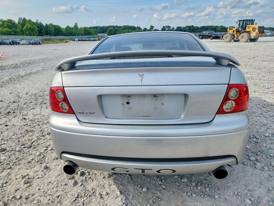 2004 Pontiac Gto მანქანა იყიდება აუქციონზე, vin: 6G2VX12GX4L189320, აუქციონის ნომერი: 60221356