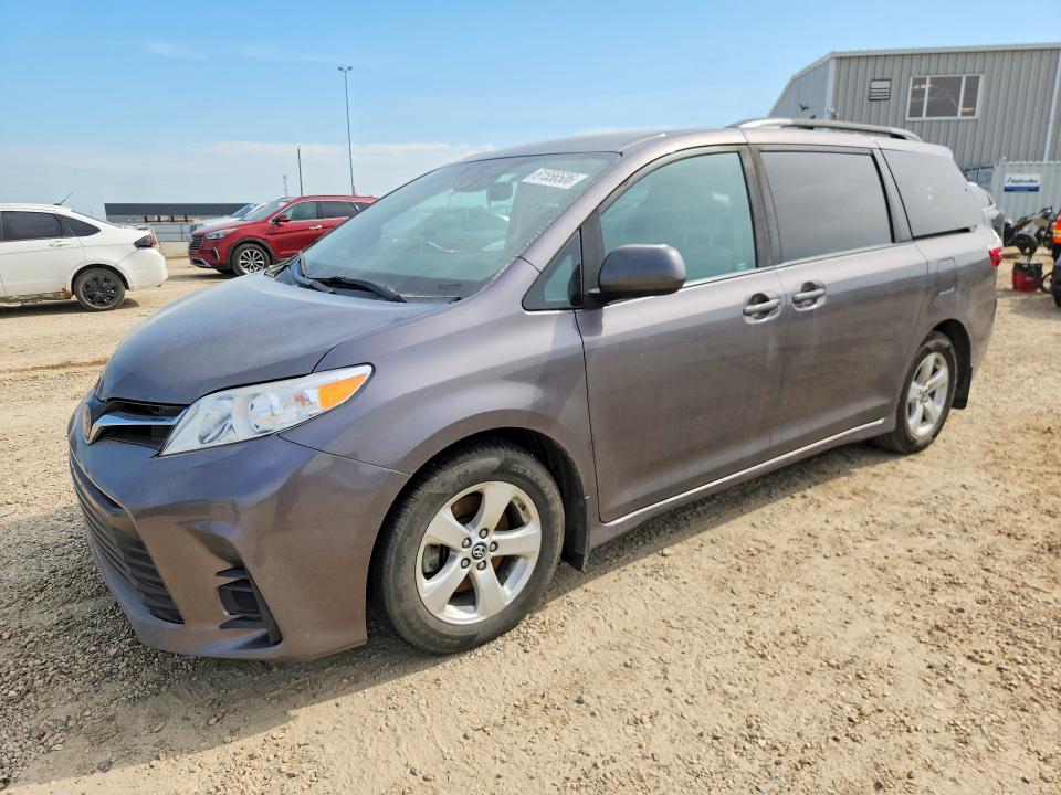 2019 Toyota Sienna მანქანა იყიდება აუქციონზე, vin: 5TDKZ3DCXKS007381, აუქციონის ნომერი: 61556506