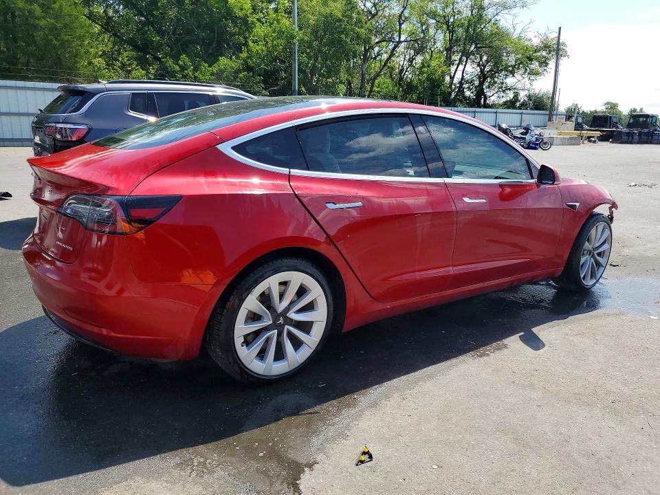2018 Tesla Model 3 მანქანა იყიდება აუქციონზე, vin: 5YJ3E1EB7JF097358, აუქციონის ნომერი: 62941426