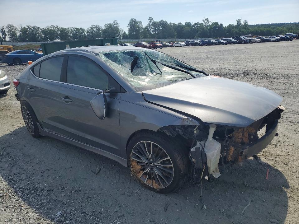 Продаж на аукціоні авто 2018 Hyundai Elantra, vin: KMHD04LB0JU522767, номер лоту: 60555306