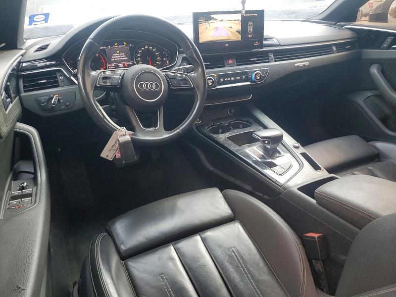 2021 Audi A5 მანქანა იყიდება აუქციონზე, vin: WAUDACF51MA057307, აუქციონის ნომერი: 58560486