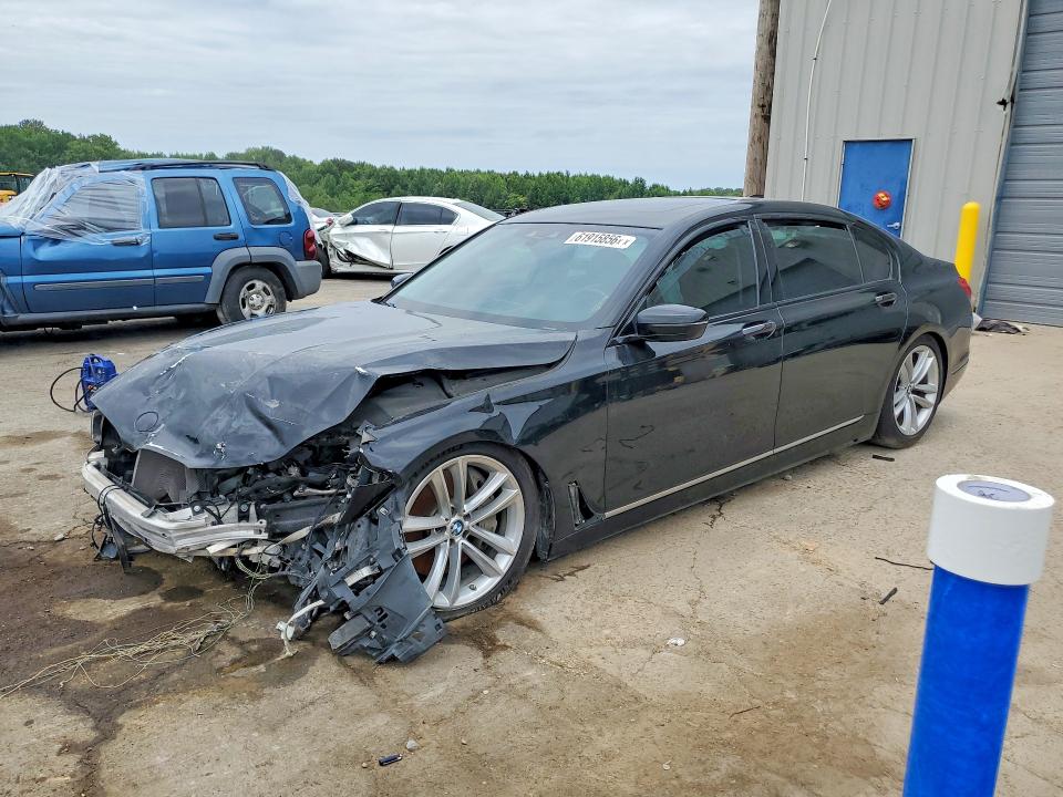 2018 Bmw 750 მანქანა იყიდება აუქციონზე, vin: WBA7F2C54JG424075, აუქციონის ნომერი: 61915856