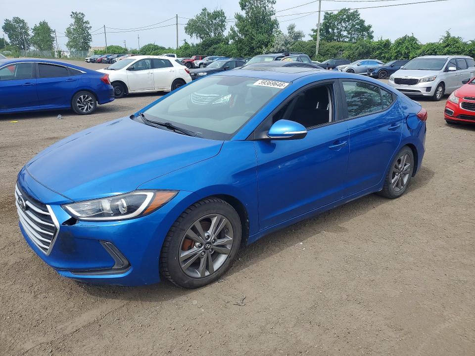 Aukcja sprzedaży 2018 Hyundai Elantra, vin: KMHD84LF5JU454137, numer aukcji: 59369646