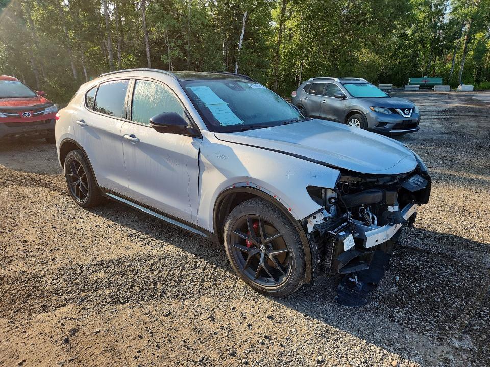61854936 :رقم المزاد ، ZASPAKBN7L7C88053 vin ، 2020 Alfa Romeo Stelvio مزاد بيع