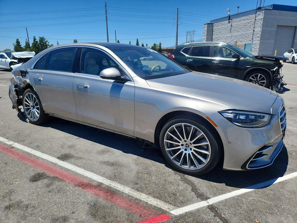 2023 Mercedes-benz S მანქანა იყიდება აუქციონზე, vin: W1K6G7GB6PA176468, აუქციონის ნომერი: 59731506
