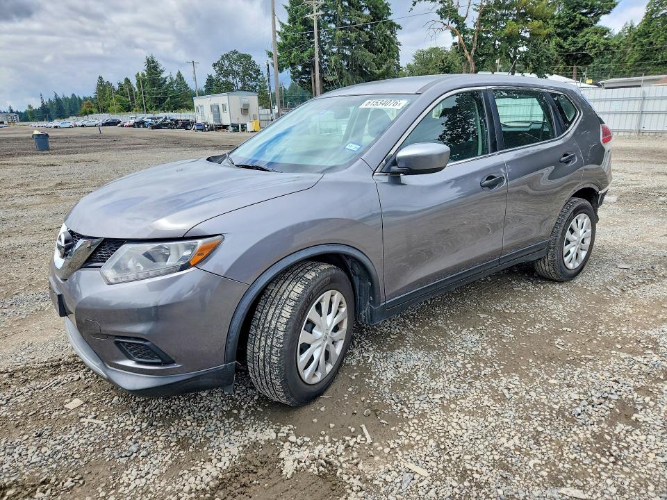 2016 Nissan Rogue მანქანა იყიდება აუქციონზე, vin: KNMAT2MT0GP674601, აუქციონის ნომერი: 61534076