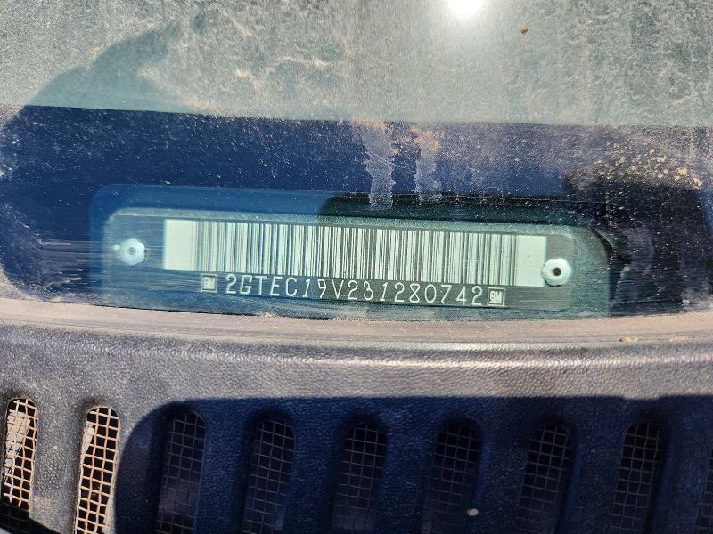 2003 Gmc New Sierra მანქანა იყიდება აუქციონზე, vin: 2GTEC19V231280742, აუქციონის ნომერი: 60886236