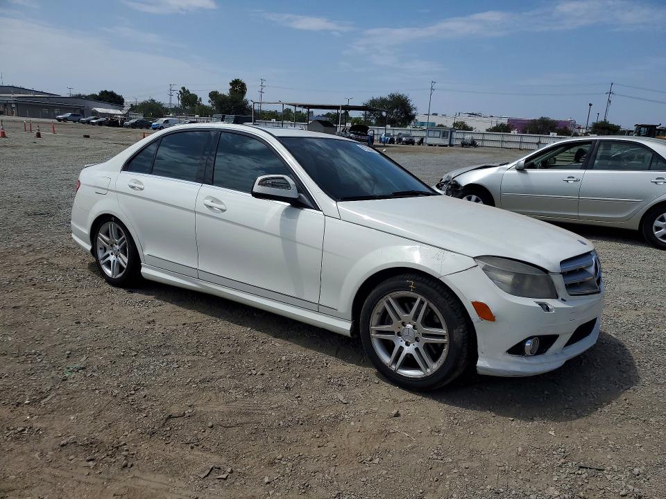 2009 Mercedes-benz C მანქანა იყიდება აუქციონზე, vin: WDDGF56X49R045908, აუქციონის ნომერი: 61732516
