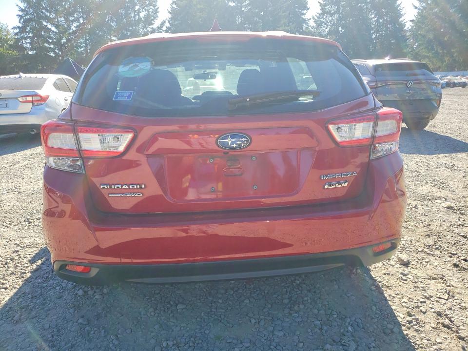 63423946 :رقم المزاد ، 4S3GTAM66K3725873 vin ، 2019 Subaru Impreza مزاد بيع