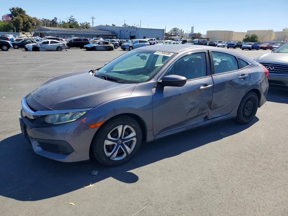 61768336 :رقم المزاد ، 2HGFC2F50JH568120 vin ، 2018 Honda Civic مزاد بيع