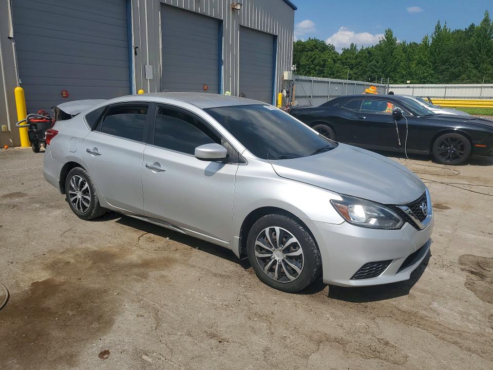 59587166 :رقم المزاد ، 3N1AB7APXKY254216 vin ، 2019 Nissan Sentra مزاد بيع
