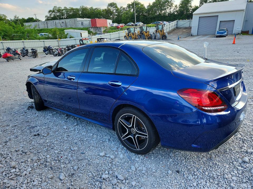 62954506 :رقم المزاد ، W1KWF8EB4MR652015 vin ، 2021 Mercedes-benz C مزاد بيع
