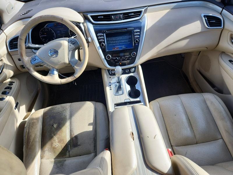 2017 Nissan Murano მანქანა იყიდება აუქციონზე, vin: 5N1AZ2MH2HN139899, აუქციონის ნომერი: 62067086