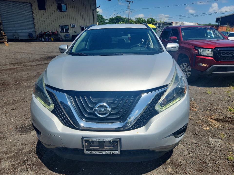 2018 Nissan Murano მანქანა იყიდება აუქციონზე, vin: 5N1AZ2MGXJN109255, აუქციონის ნომერი: 63376806