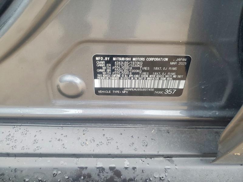 Продажа на аукционе авто 2025 Mitsubishi Outlander Sport, vin: JA4ARUAU9SU007456, номер лота: 62794106