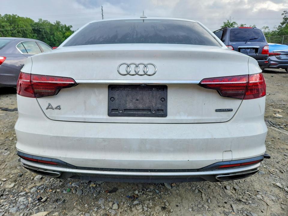 2020 Audi A4 მანქანა იყიდება აუქციონზე, vin: WAUDNAF41LN009779, აუქციონის ნომერი: 60243526