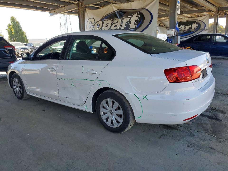 62329746 :رقم المزاد ، 3VW2K7AJ2BM374464 vin ، 2011 Volkswagen Jetta مزاد بيع
