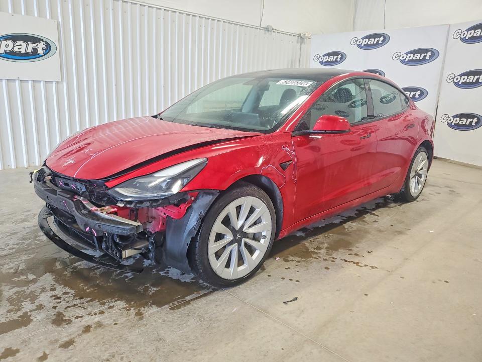 Продажа на аукционе авто 2022 Tesla Model 3, vin: 5YJ3E1EA8NF290387, номер лота: 62405326