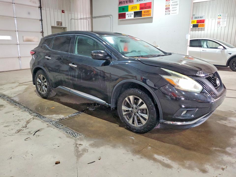 61079416 :رقم المزاد ، 5N1AZ2MH9FN258496 vin ، 2015 Nissan Murano مزاد بيع