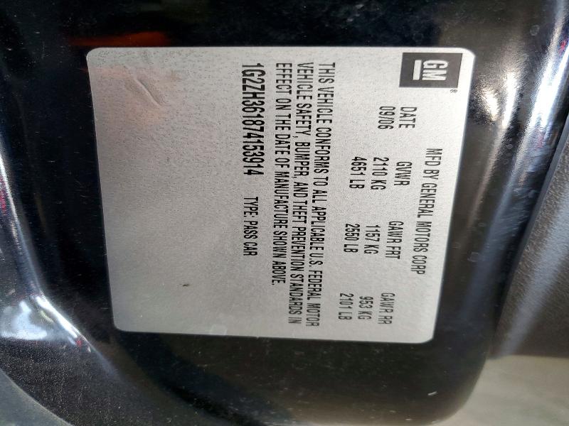 Aukcja sprzedaży 2007 Pontiac G6, vin: 1G2ZH361874153914, numer aukcji: 61369706