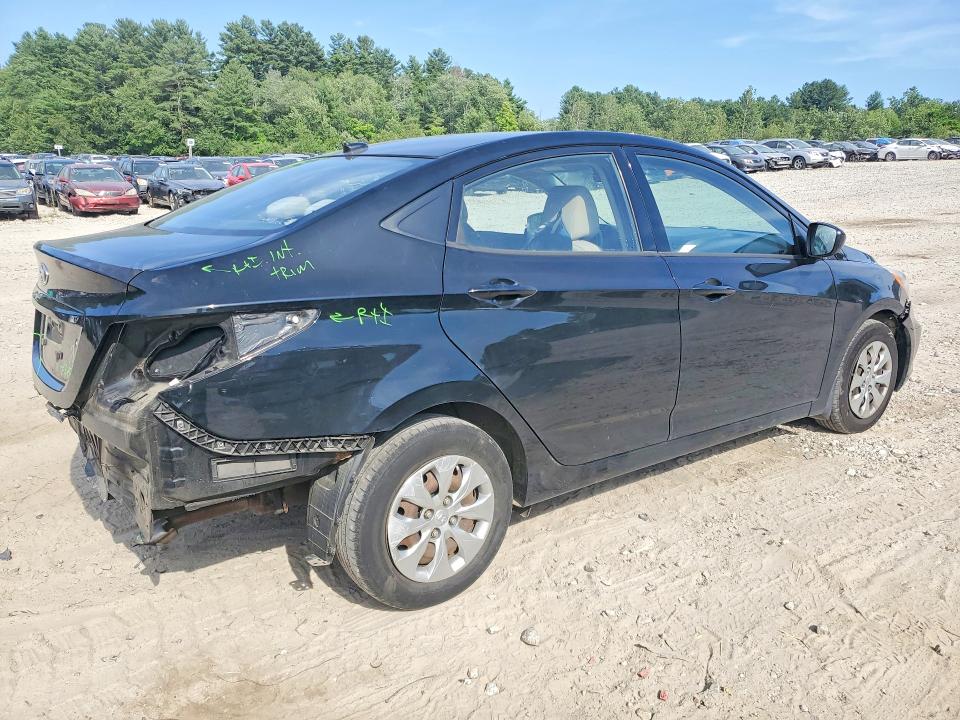 Aukcja sprzedaży 2016 Hyundai Accent, vin: KMHCT4AE2GU102582, numer aukcji: 61601786