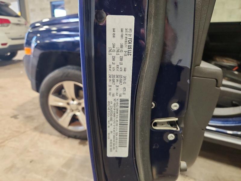 Aukcja sprzedaży 2017 Jeep Patriot, vin: 1C4NJRFB3HD108861, numer aukcji: 60227566