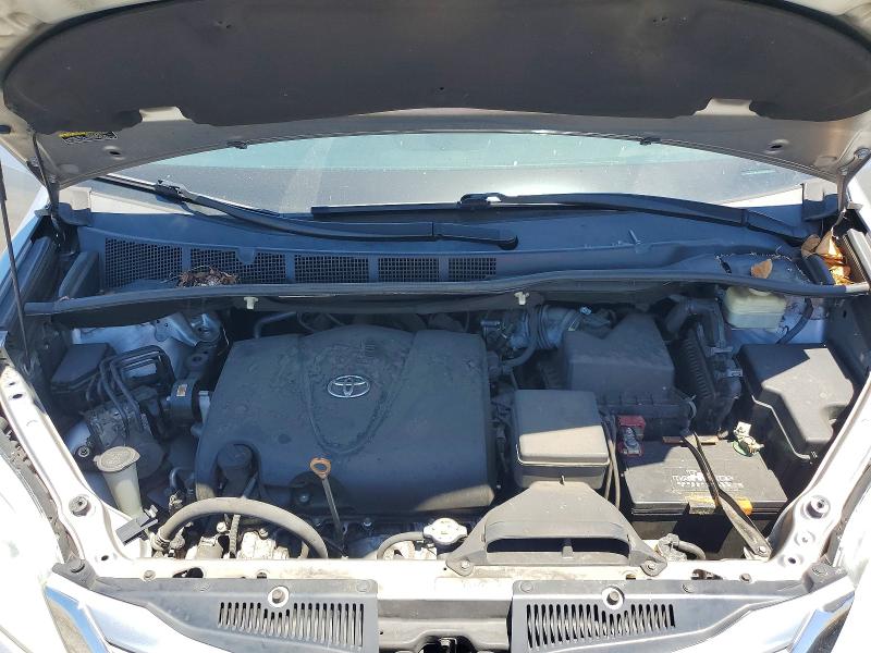 2017 Toyota Sienna მანქანა იყიდება აუქციონზე, vin: 5TDKZ3DC4HS836245, აუქციონის ნომერი: 61557026