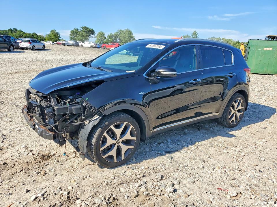 Продажа на аукционе авто 2017 Kia Sportage, vin: KNDPRCA69H7100349, номер лота: 61397066