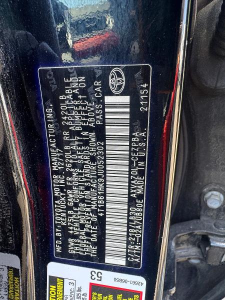 Продаж на аукціоні авто 2018 Toyota Camry, vin: 4T1B61HK9JU052302, номер лоту: 60720546
