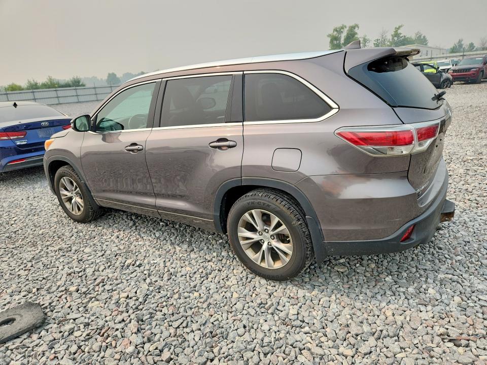 Aukcja sprzedaży 2014 Toyota Highlander, vin: 5TDJKRFH1ES068778, numer aukcji: 61157756